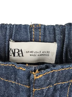 ZARA Damen Hose, blau - Gr. L / 40 – Vorschau 5