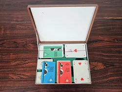 Vintage Spielkartenkassette - Piatnik  – Vorschau 2