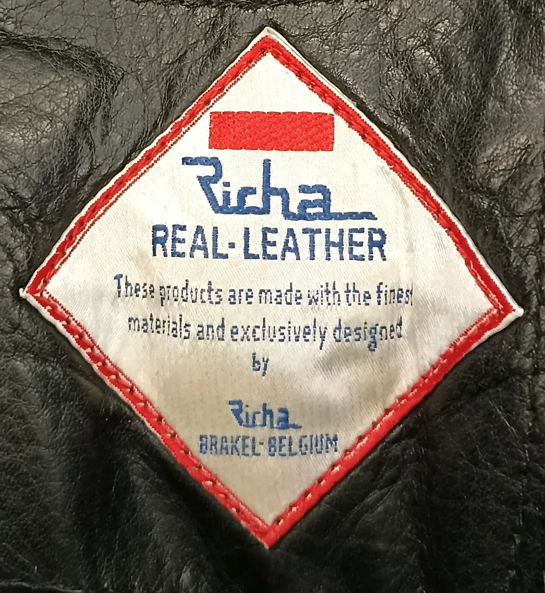 Richa Herren Leder Motorradhose schwarz Gr. 54 – Bild 3