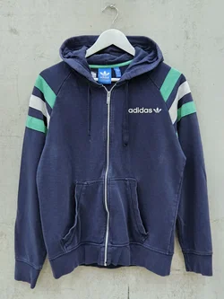 ADIDAS Herren Sweatjacke, blau - Gr. L