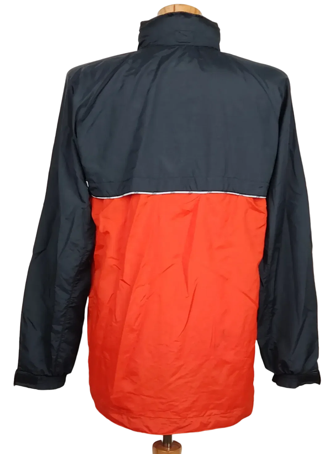 Asics Herren Sportjacke, rot/schwarz - Gr. S  – Bild 2