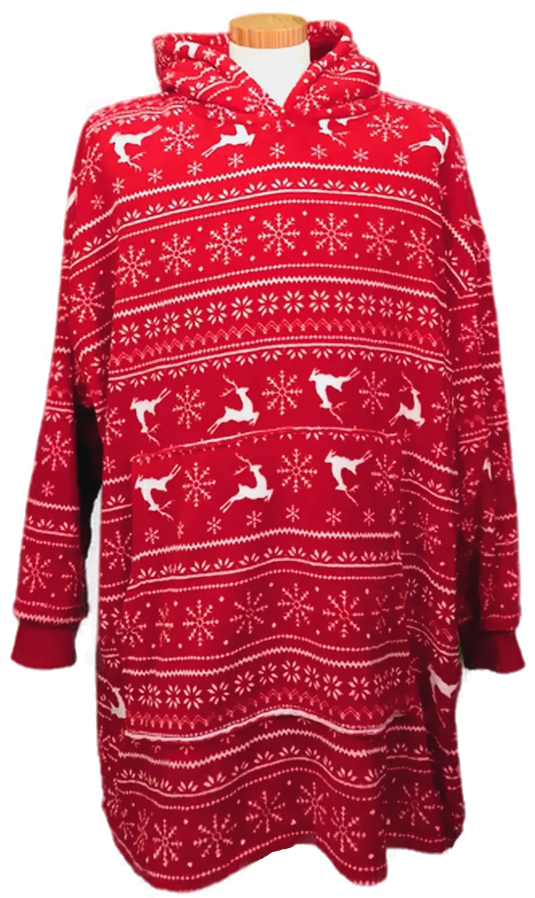 Dunnes Stores Unisex Weihnachtspullover-Decke gemustert Gr. 44-50 - Bild 1