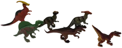 Dinosaurier Figuren 2 Beiner Konvolut 6 Stück  - Bild 2