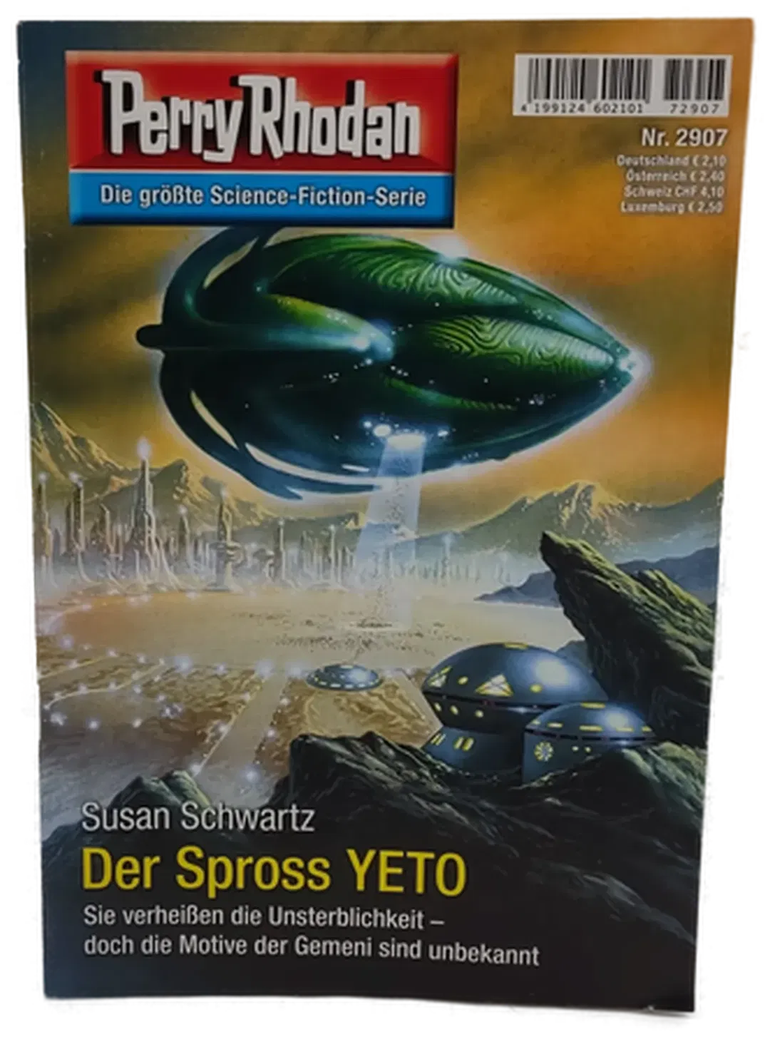  Romanheft Perry Rhodan Der Spross YETO Erstauflage Nr.2907 - Bild 2