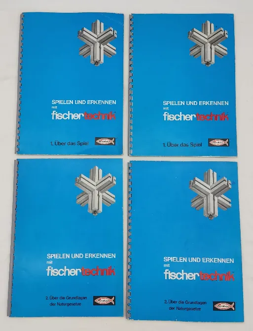 Fischer Technik - Vintage Konvolut Bauanleitungen - 32 Stück – Bild 10