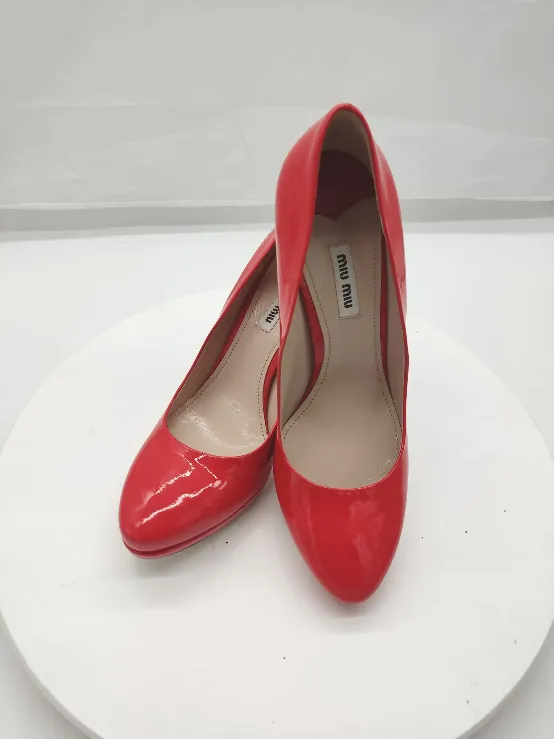 Miu Miu Damenpumps - Rot - Größe 40  – Bild 3