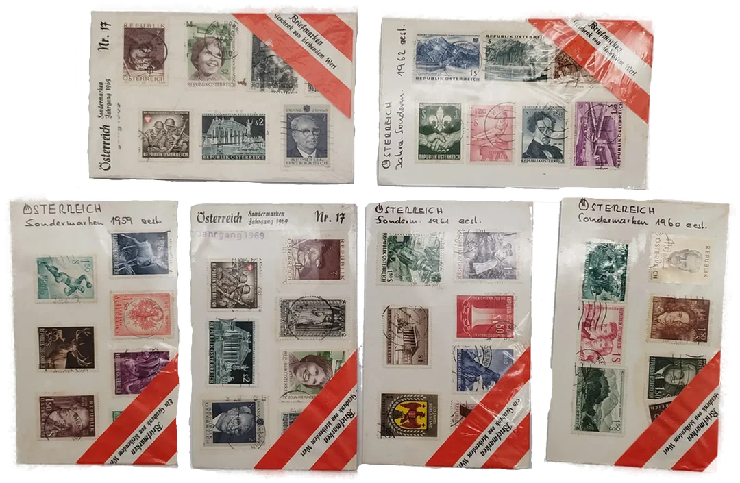 Diverse österreichische Sondermarken - 1959-69 / originalverpackt - Bild 1