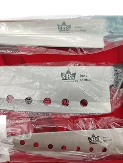 3 Messer - SBS Inox Rostfrei Messerset in Holzbox neu - Bild 2