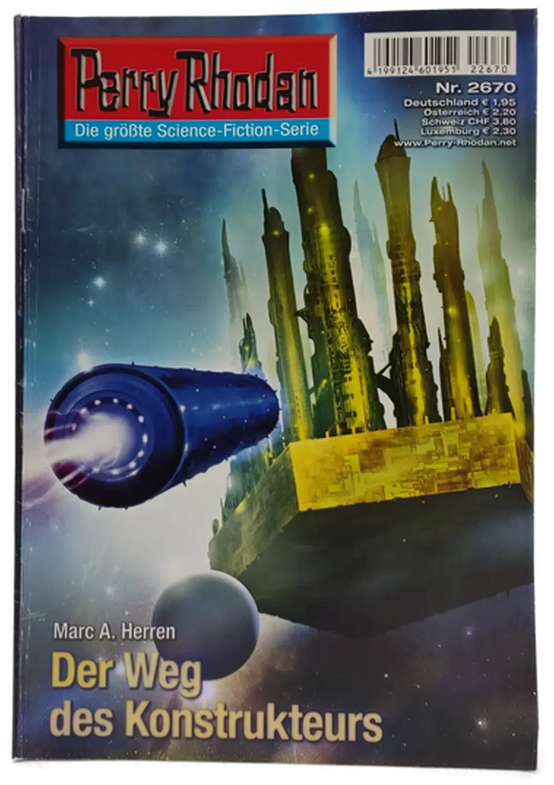 Romanheft Perry Rhodan Der Weg des Konstrukteurs Erstauflage Nr.2670 - Bild 2