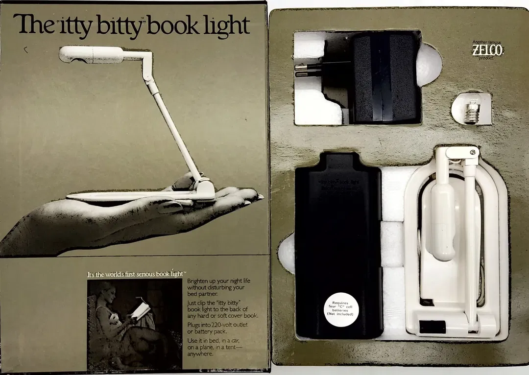 The „itty bitty” book light - Vintage Leselampe  - Bild 3
