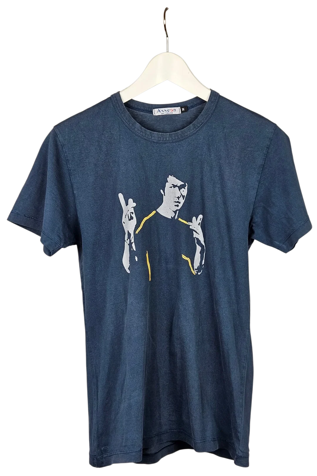 Bruce Lee Herren T-Shirt, blau - Gr. M  - Bild 1