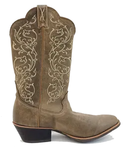 Twisted X Damen Cowboy Stiefeletten braun gemustert Gr. US 9 1/2 - Bild 2
