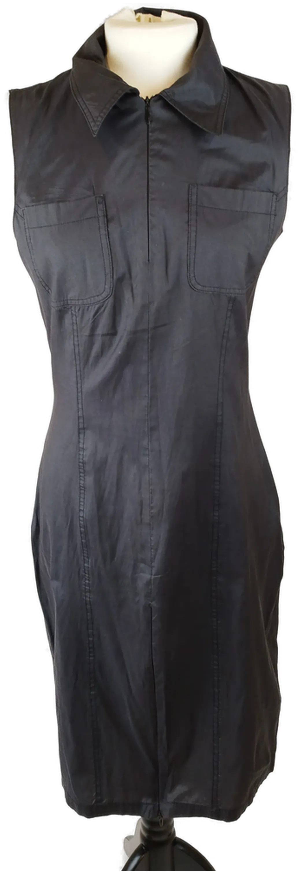 Atos Lombardini Midikleid - Gr. 42 / mit drei Reißverschlüssen - Bild 1