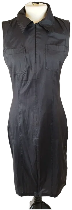 Atos Lombardini Midikleid - Gr. 42 / mit drei Reißverschlüssen - Bild 1