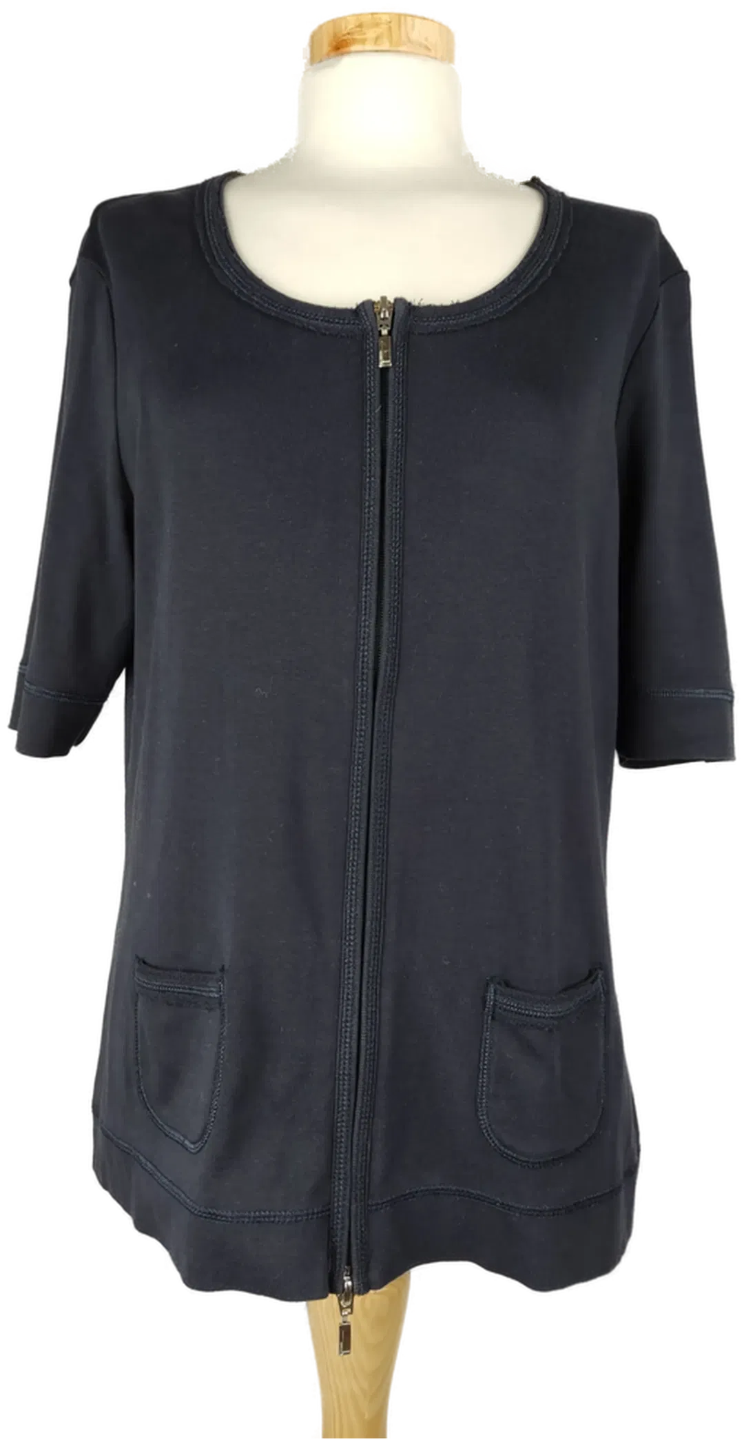 Gerry Weber Damen Weste kurzarm schwarz - L/40 - Bild 4