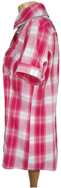 Madonna Damen Bluse rosa/weiẞ kariert - M - Bild 3
