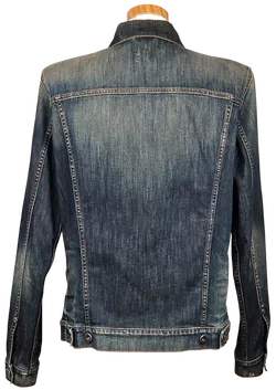 HUGO BOSS Herren Jeansjacke, blau - Gr. XXL  - Bild 3