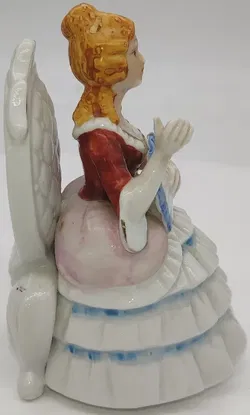 Porzellan/Keramik Figur im Barockstil - Bild 4