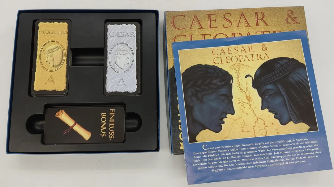 Kosmos Caesar & Cleopatra - Duell der Herrscher: Kartenspiel für 2 Spieler – Bild 4
