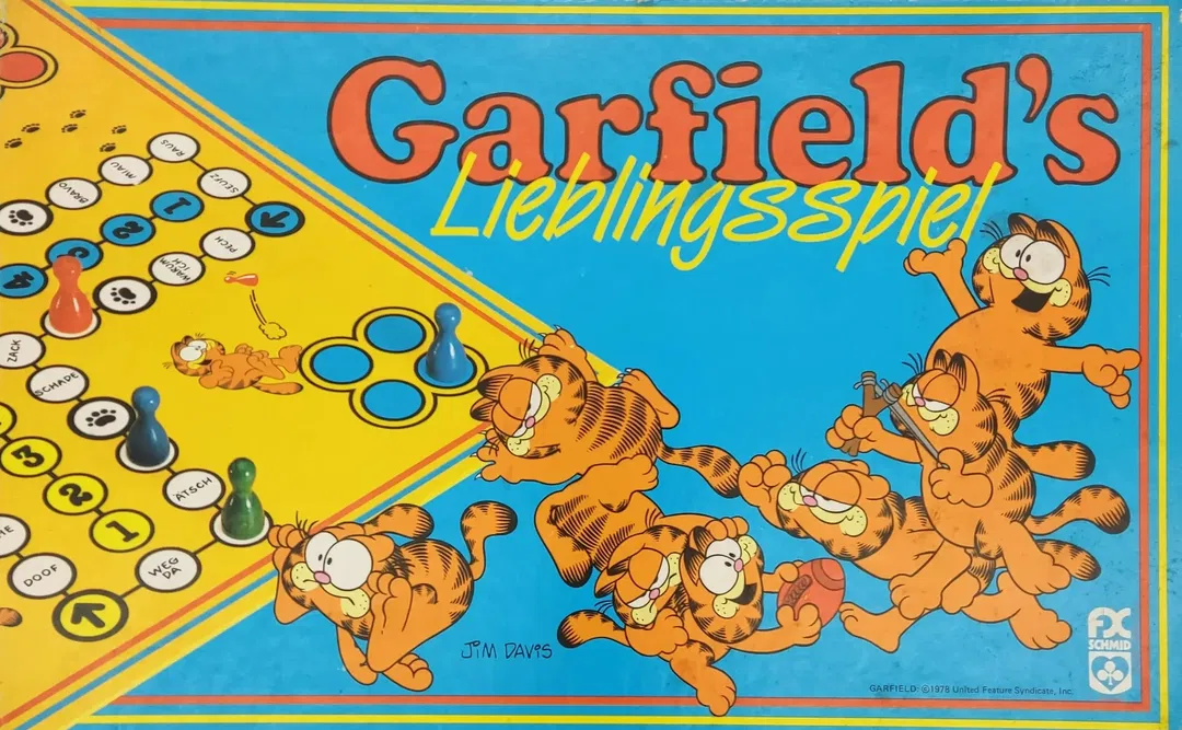 Garfield's Lieblingsspiel - Vintage Gesellschaftsspiel - F. X. Schmid  - Bild 4