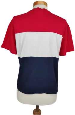 FILA Damen T-Shirt rot/weiß/dunkelblau - S/36 - Bild 2