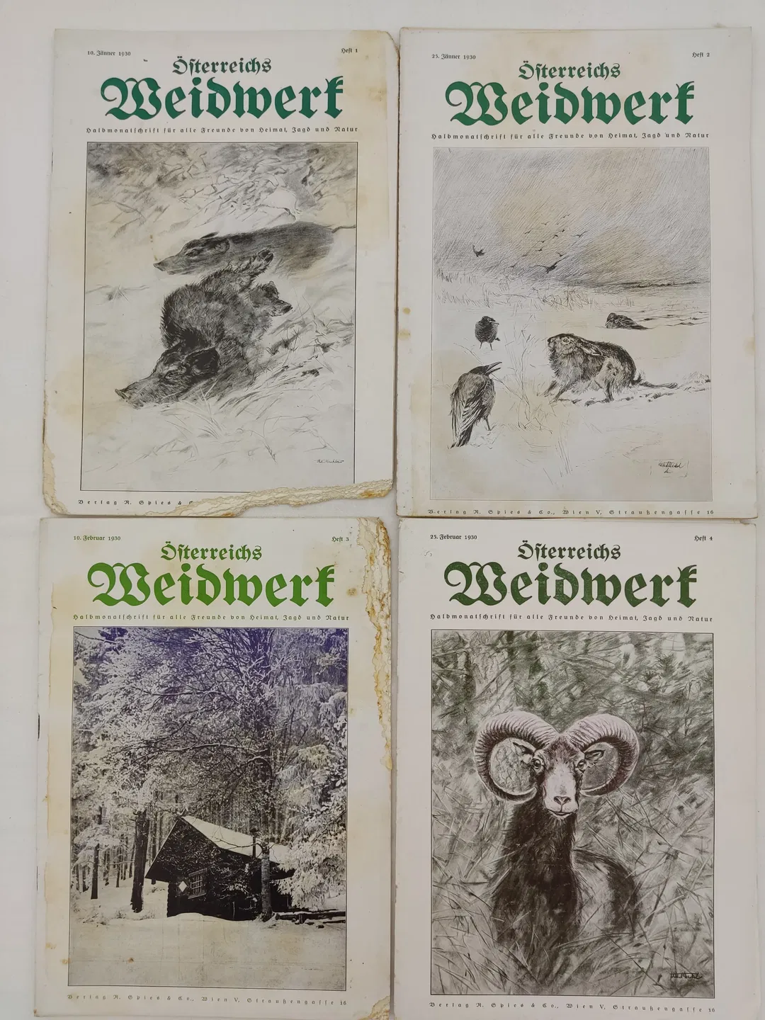 Österreichs Weidwerk - 18 Hefte - Jagdmagazin 1930 - Bild 2