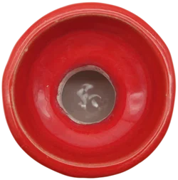 Roter Thun Kerzenständer - 10,5 cm – Vorschau 4