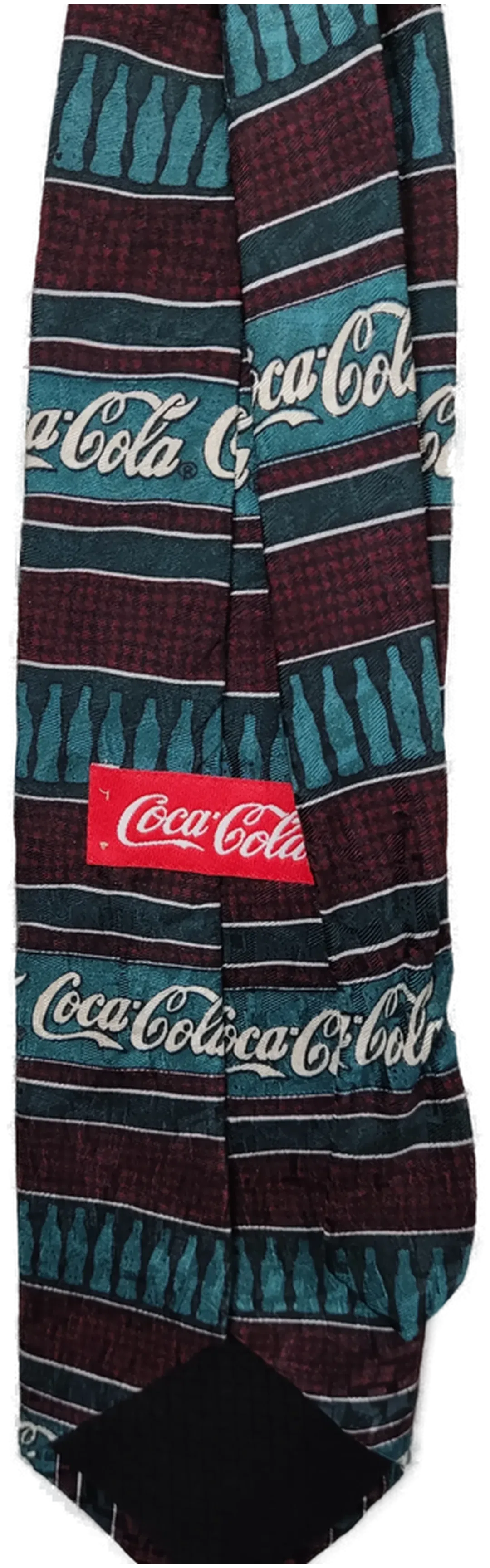 Coca Cola Herren Krawatte bunt – Bild 2