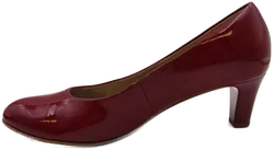 Gabor Lacklederoptik Damenpumps rot Gr. 39  - Bild 5