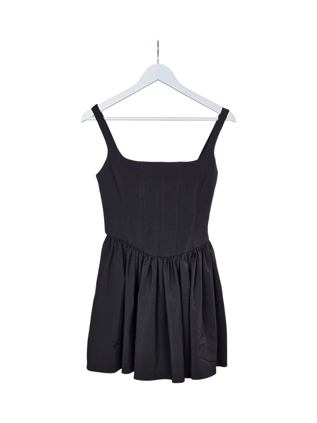 ZARA Damen Minikleid, schwarz - Gr. XS / 34 - Bild 1