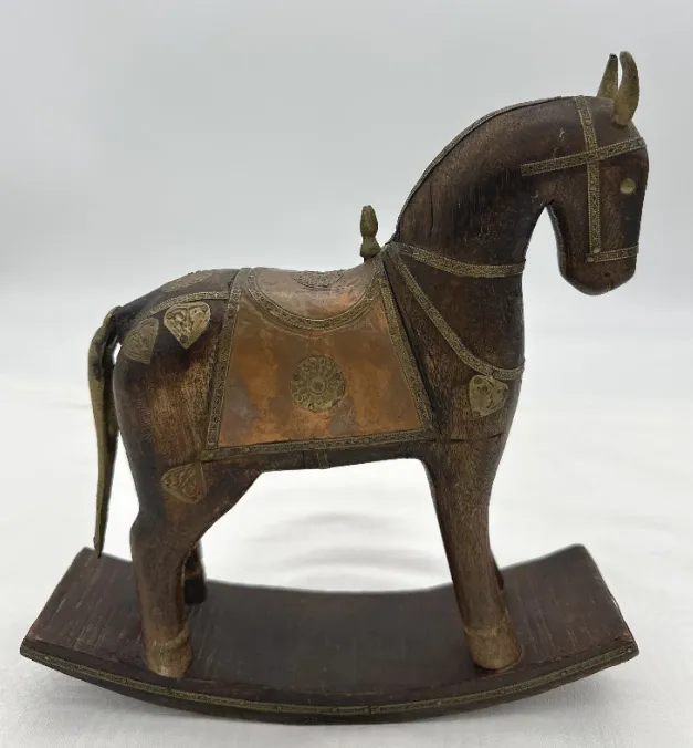 Vintage - Schaukelpferd - Figur - Bild 1