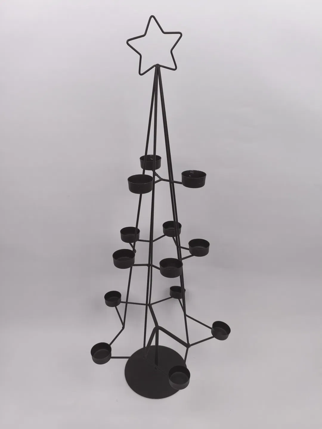 Teelichthalter Weihnachtsdeko ca. 82 cm hoch - Bild 1