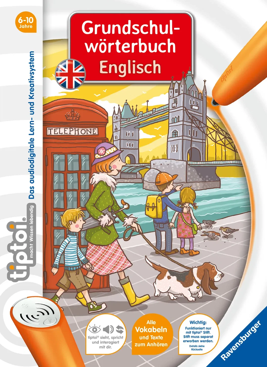 tiptoi® Grundschulwörterbuch Englisch - Kirstin Jebautzke - Bild 1
