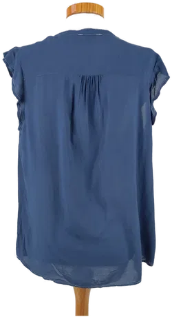 ESPRIT 2-teiliges Damen Blusenset dunkelblau - Gr. 44 - Bild 6