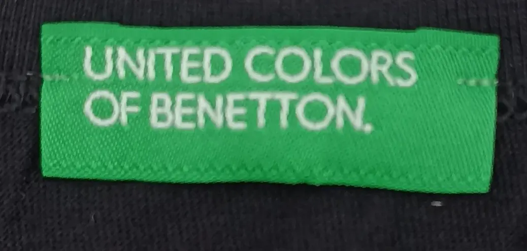 United Colors of Benetton Kindershirt schwarz Gr. 3XL – Bild 3