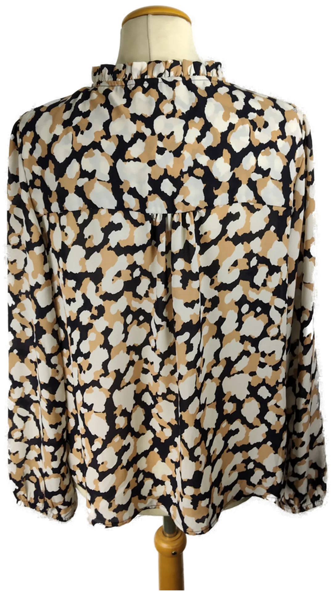 Bluse Damen Sonstige Bedruckt Gr. 38 | Casual-Charme – Bild 3