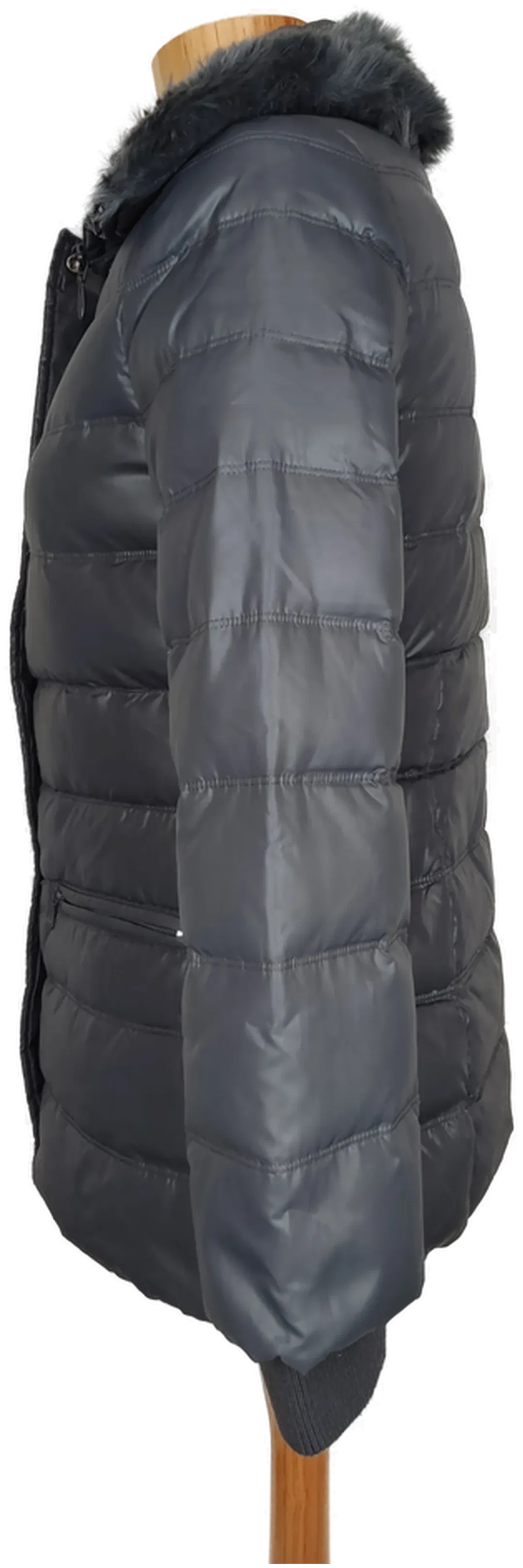 United Colors of Benetton Kinder Jacke grau - 150 – Bild 3