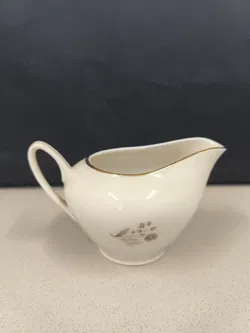 Milchkännchen Goldrand, vintage 50er - Bild 1