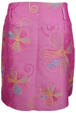 Virmani Damen Rock rosa bestickt - 36/S - Bild 1