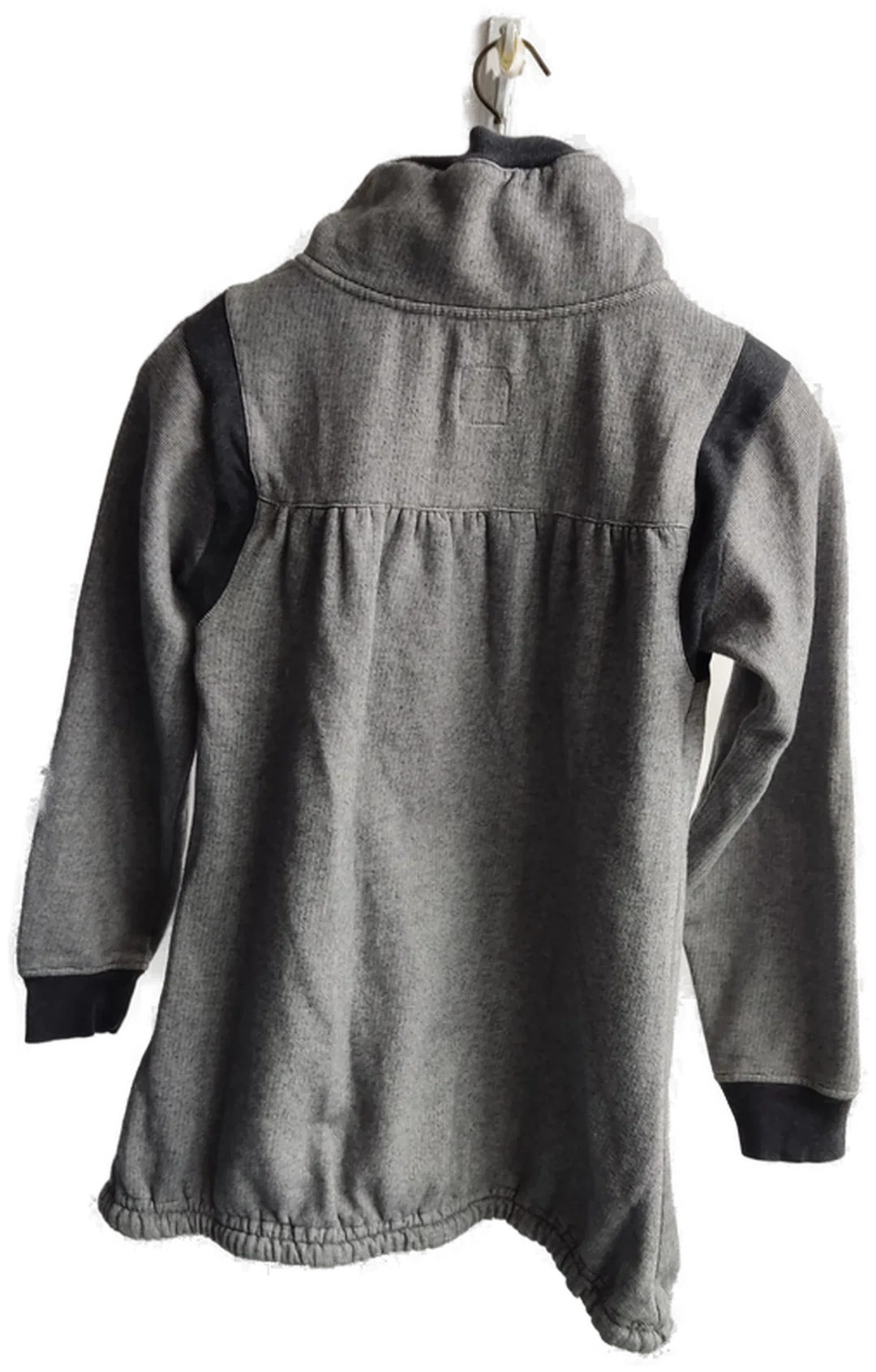 MAZINE Damen Pullover mit Reißverschluss, grau - Gr. S – Bild 2