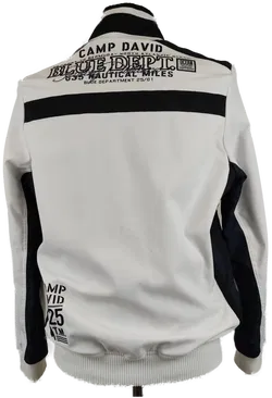 Camp David Newport Herren Jacke weiß-blau-schwarz-  M/48  - Bild 2