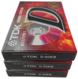 TDK  D60 Kassette  Set (3 Stück) - Bild 2