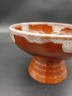 Keramikschale mit Fuß - Bild 3