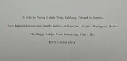 Gustav Klimt Zeichnungen 1 Sammelmappe mit Drucken 1980 - Bild 5