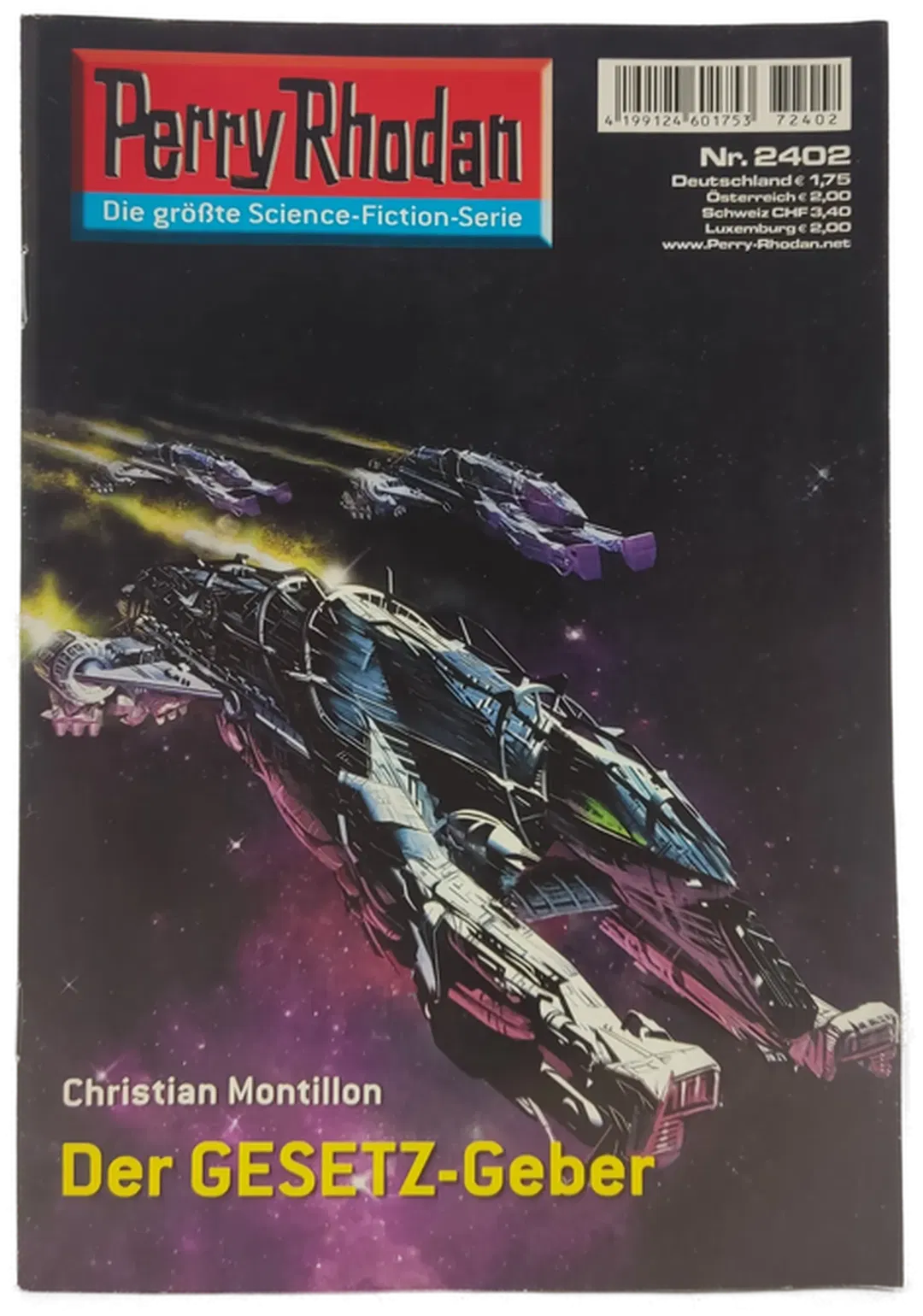 Romanheft Perry Rhodan Der GESETZ-Geber Erstauflage Nr. 2402 - Bild 2