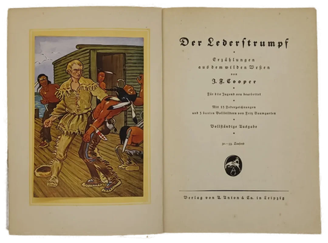 Buch "Lederstrumpf" von James Fenimore Cooper – Bild 3