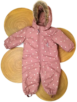 H&M, Kinder Schneeanzug, alrosa, Gr. 86
