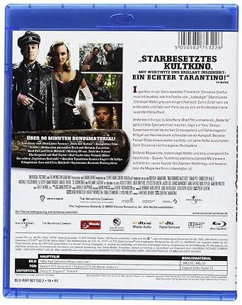 Blu-ray "Inglourious Basterds" mit Bratt Pitt, von Quentin Tarantino – Bild 3
