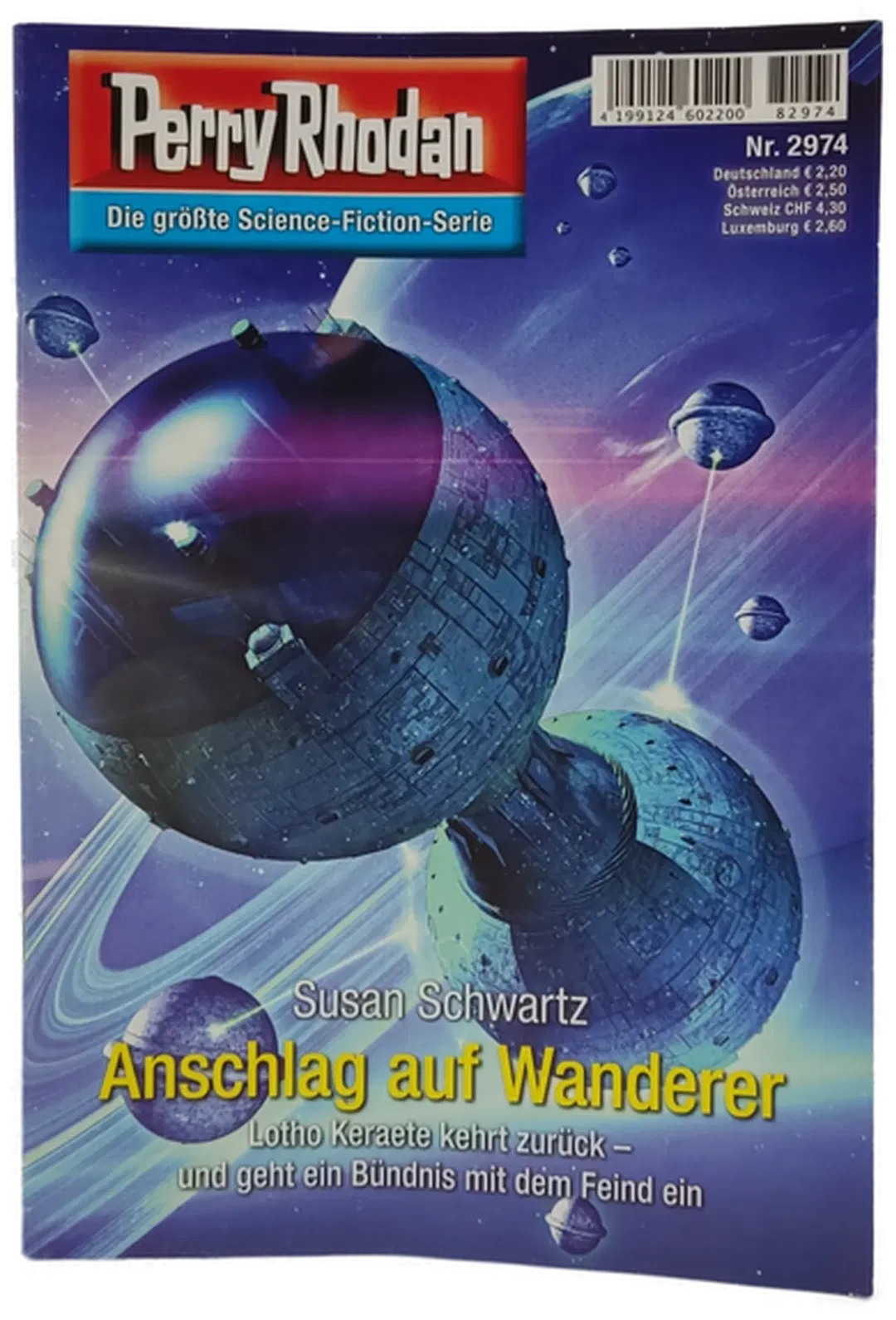 Romanheft Perry Rhodan Anschlag auf Wanderer Erstauflage Nr.2974 - Bild 1