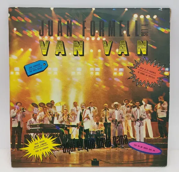 Langspielplatte - Juan Formel* & Los Van Van – Aquí El Que Baila Gana - Bild 1